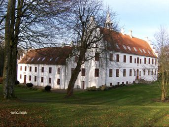 Adelsslægten Scheel stammer fra slottet Rydhave, som er beliggende i Vinderup Kommune, nu Holstebro Kommune. Scheels våbenskjold kombineret med Vinderups byvåben, som er et blåt skjold med en flyvende fiskehejre.
Rydhave Slot var under 2. Verdenskrig centrum for modstandsbevægelsen i  Struer og Vinderup.
